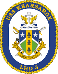 USS Kearsarge LHD-3 logo